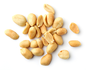 Image showing roasted salted peanuts