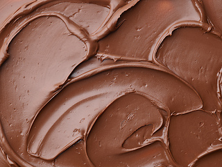 Image showing melted chocolate texture