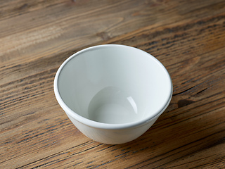 Image showing empty white bowl