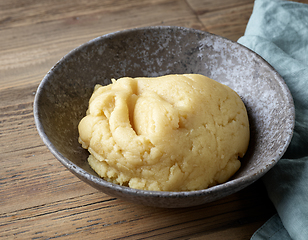 Image showing bowl of dough