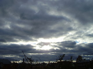 Image showing sun and clouds 4