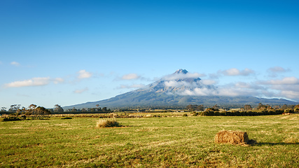 Image showing Mt Taranaki north island of New Zealand