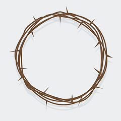 Image showing simple crown of thorns