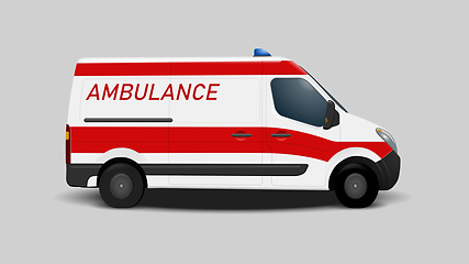 Image showing ambulance car transportation aid