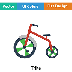 Image showing Baby trike icon