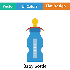 Image showing Baby bottle icon