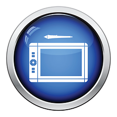 Image showing Graphic tablet icon