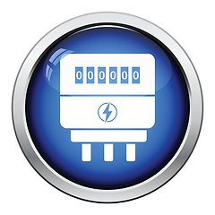 Image showing Electric meter icon