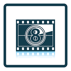 Image showing Movie frame with countdown icon