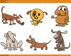 Image showing dog animal characters set