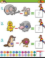 Image showing subtraction educational game for kids