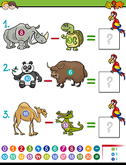 Image showing subtraction educational game