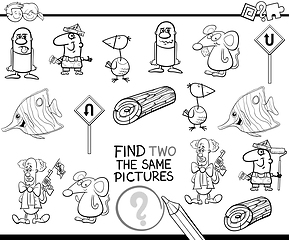 Image showing educational activity for coloring