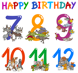 Image showing birthday greeting cards design