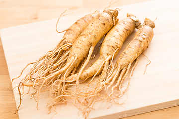 Image showing Fresh ginseng