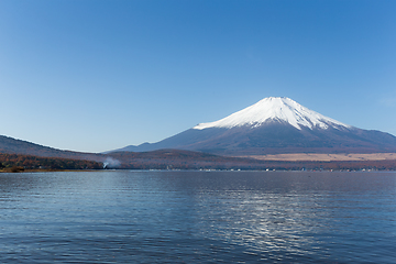 Image showing Mt.Fuji at Lake Yamanaka