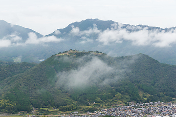 Image showing Traditional Japanese Takeda Castle