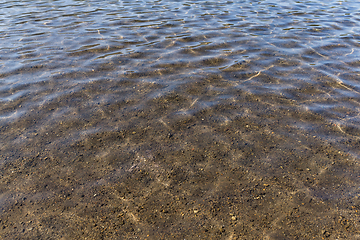 Image showing Ripple of the water