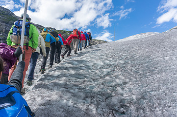 Image showing Glacier guided tour in Norway