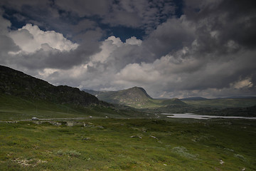 Image showing Mountain nature landscape in Morway summer