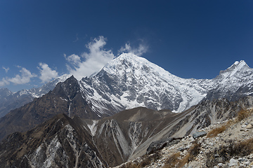 Image showing Mountain landscape in Nepal