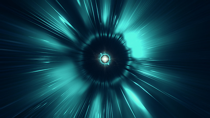 Image showing time warp tunnel background