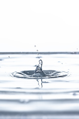 Image showing water drop background