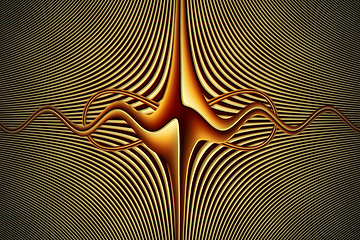 Image showing abstract waves and lines background