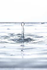 Image showing water drop background