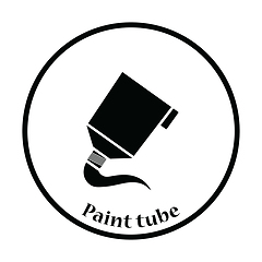Image showing Paint tube icon