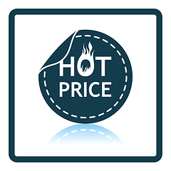 Image showing Hot price icon