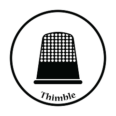 Image showing Tailor thimble icon