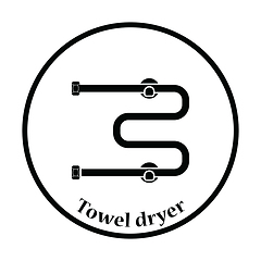 Image showing Towel dryer icon