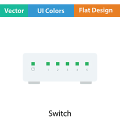 Image showing Ethernet switch icon