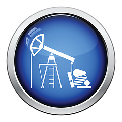 Image showing Oil pump icon