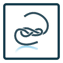 Image showing Knoted rope  icon