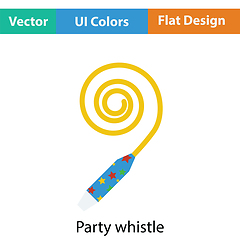 Image showing Party whistle icon