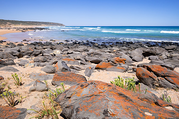 Image showing beach in south Australia near Victor Harbor