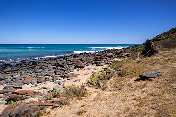 Image showing beach in south Australia near Victor Harbor