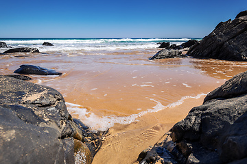 Image showing beach in south Australia near Victor Harbor