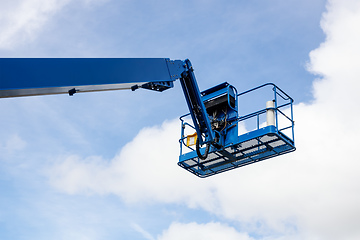 Image showing pallet truck crane