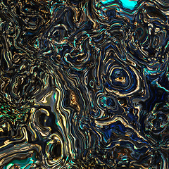 Image showing abstract oil in water texture