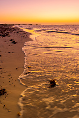 Image showing sunset at Jurian Bay western Australia