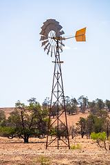 Image showing windmill in australia