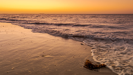 Image showing sunset at Jurian Bay western Australia