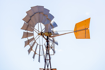 Image showing windmill in australia