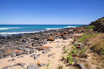 Image showing beach in south Australia near Victor Harbor