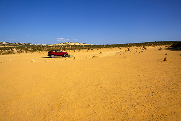 Image showing Pinnacles sand desert Western Australia