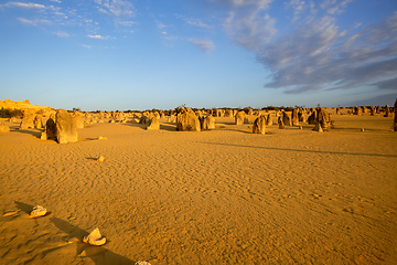 Image showing Pinnacles sand desert Western Australia