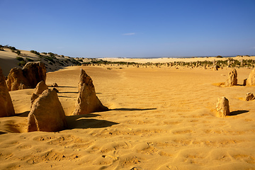 Image showing Pinnacles sand desert Western Australia